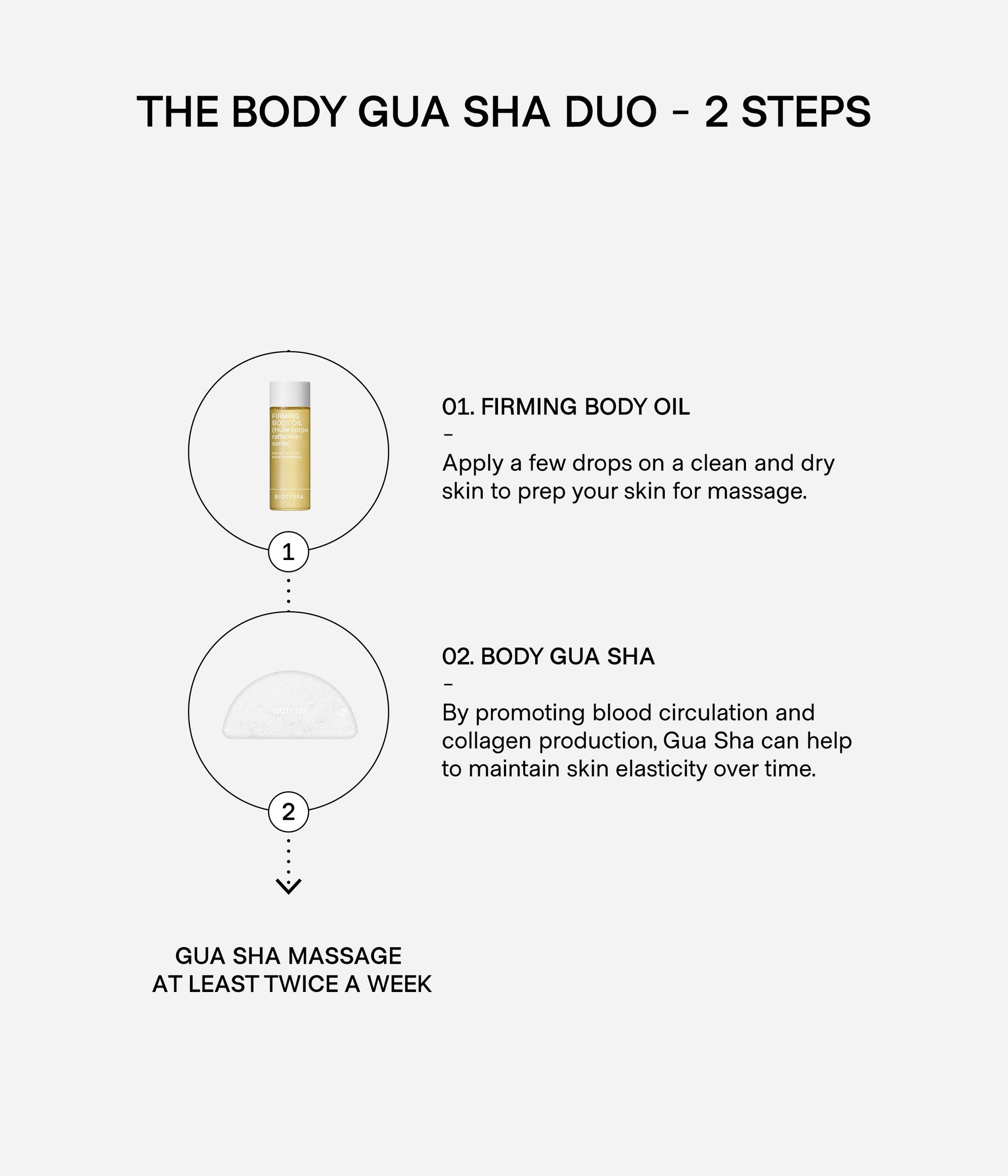 Biotyspa Body Gua Sha Duo
